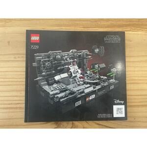 LEGO Star Wars 75329 Death Star Trench Run Diorama Manual Only No Legos Like New